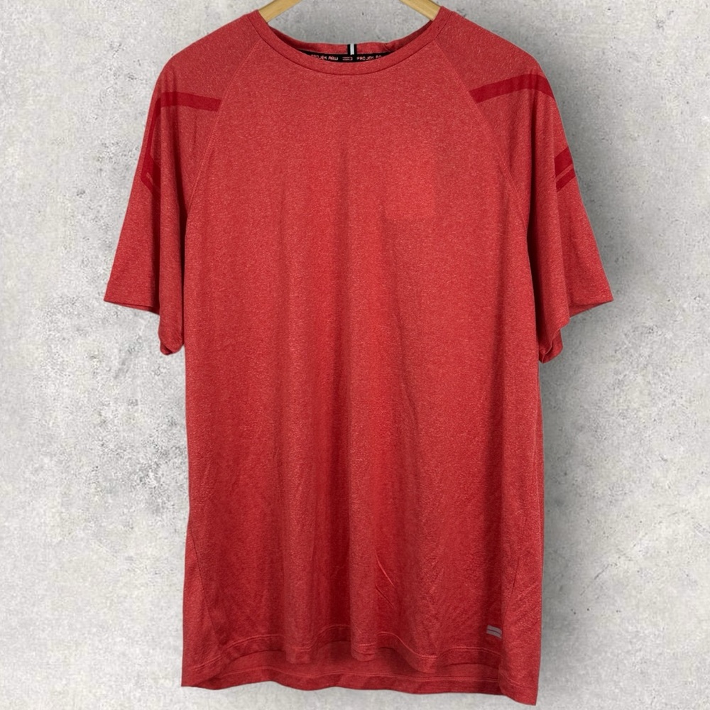 NWT Projek Raw Performance T-Shirt Size XL Tee Chris Fuchsia Mix Short Sleeve - Picture 2 of 15
